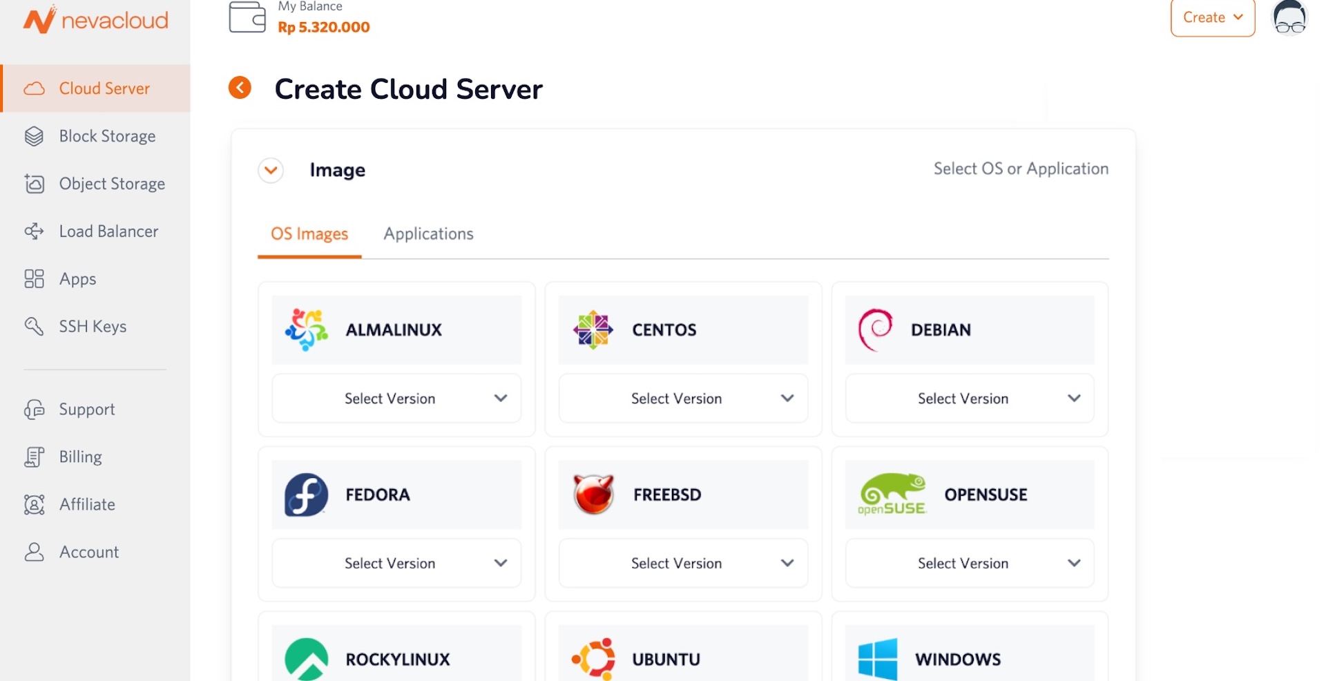 os VPS Linux